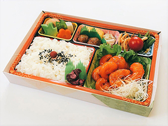 エビチリ弁当
