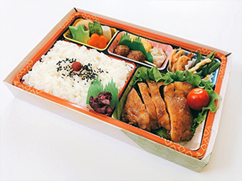 若鶏のロース煮弁当